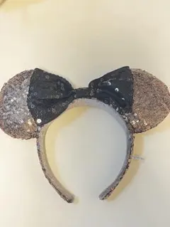 ミッキー耳型カチューシャ（スパンコール）