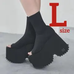 Darich ダーリッチ 極美品 ストレッチメッシュブーサン L 黒 ブーツのサムネイル