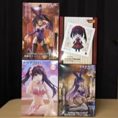 デート・ア・ライブ　フィギュア　4個セット