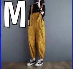 オーバーオール 黄色