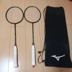 MIZUNO バドミントンラケット V TOUR 80 専用ケース付 - メルカリ