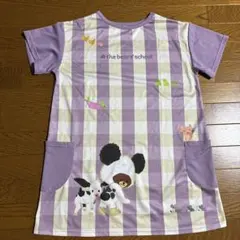 くまのがっこう　チュニックエプロン