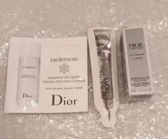 ディオール カプチュール スノー 美容液 化粧水 サンプル