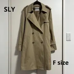 ☆SLY☆スライ☆トレンチコート☆スプリング☆ジャケット☆F☆ベージュ