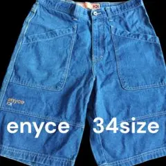 【値下げ】enyce 短パン　カーゴ　デニム オーバー　エニーチェ　90sのサムネイル