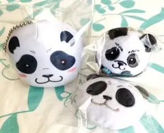 呪術廻戦★パンダ★おまんじゅうマスコット他3点セット