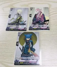 ヴァンガード 刀剣乱舞  小夜左文字　宗三左文字　太閤左文字　C セット