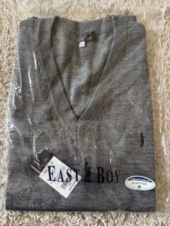 【新品】EAST BOY イーストボーイ グレー Vネック ベスト M