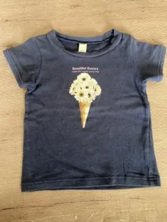 apres les cours 半袖Tシャツ 100cm ネイビー