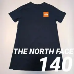 ノースフェイス◆THE NORTH FACE半袖ワンピースボックスロゴ140cm