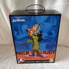 ズートピア 一番くじ A賞 ニック&ジュディセルフィーフィギュア