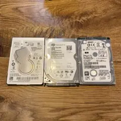 3.5インチ HDD 2TB 1台 1TB 1台 500GB 1台 （ジャンク） - メルカリ