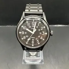 TIMEX タイメックス MK1 レザーベルト 腕時計 /Lz シルバー 腕時計