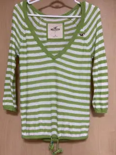 あいす プロフ必読 様HOLLISTER ボーダーカットソー