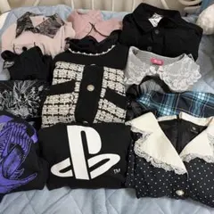 27点 地雷系 サブカル系 服まとめ売り