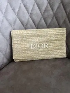値下げ中‼️Dior ベージュ ストロークラッチバッグ