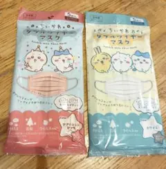 【新品未開封】ちいかわ ダブルワイヤーマスク 5枚入 2点　匿名配送のサムネイル