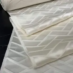 上質な光沢のある着尺●正絹●光沢感のある反物●白