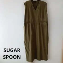 ま*き様 SUGAR SPOON Vネック ノースリーブ ワンピースのサムネイル
