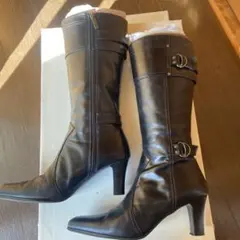 本革ロングブーツ　23.5