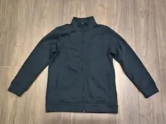ジップアップ　ジャンパー　羽織物　ブラック