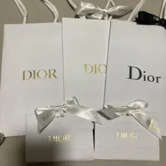 Dior ディオール ショップ袋 ショッパー 5枚セット