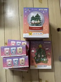 ちいかわ クリスマススノードーム・ぬいぐるみセット
