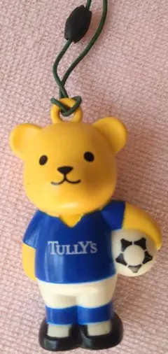 TULLY'S COFFEE ベアフル サッカー ストラップのサムネイル