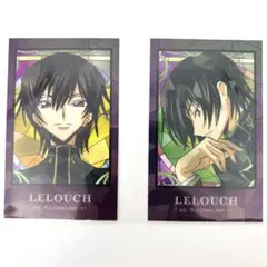 コードギアス　Aure Glass インスタントカメラ風イラストカード　ルル①