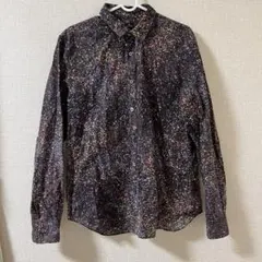 Paul Smith ポールスミス カラフルスプラッター長袖シャツ　メンズ