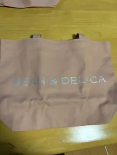 DEAN & DELUCA ピンクトートバッグ Lサイズ