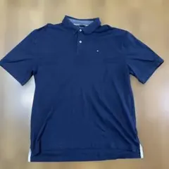 TOMMY HILFIGER トミー ヒルフィガーネイビー ポロシャツ XXL