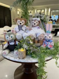 ダッフィー・シェリーメイ用ウェディング衣装セット