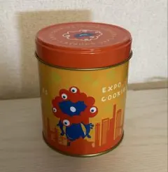 大阪万博　ミャクミャク　クッキー缶　空き缶