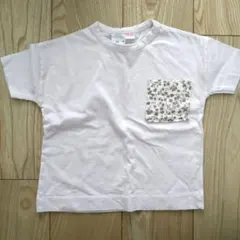 ZARA ポケット花柄Tシャツのサムネイル