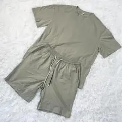 XL メンズ セットアップ 半袖Tシャツ ショートパンツ 韓国風 オーバーサイズのサムネイル