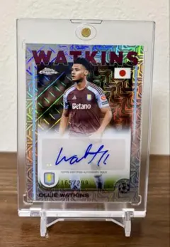 Topps Japan Edition 2025 ワトキンス 直筆サインカード