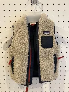 patagonia フリースベスト 6-12M