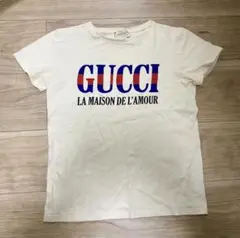 GUCCI テニスモチーフ 半袖Tシャツ GUCCI(グッチ) 20SS Club Multi Tee テニス 刺繍 ロゴ 半袖 Tシャツ