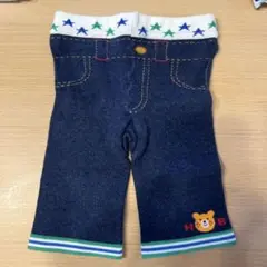 （美品)HOT-B デニム風パンツ 80サイズ