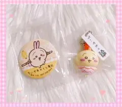 ちいかわ　うさぎ　くら寿司　びっくらポン　フィギュア　缶バッチ