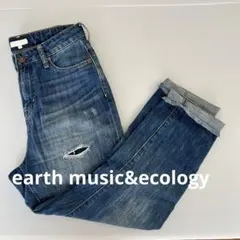 earth music&ecology ボーイフレドデニム　Sサイズのサムネイル