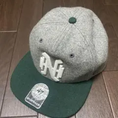 FORTY SEVEN グレー グリーン キャップ