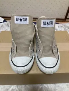 ALL STAR ベージュ スニーカー ハイカット ローカット