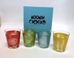 未使用 MOOMIN ムーミン ガラスコップ 4個セットのサムネイル