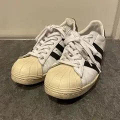 adidas Superstar 金ベロ 80s 白スニーカー 革 キムタク