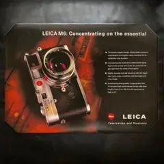 Leica M6 / R8 カウンターマット 中古良品のサムネイル