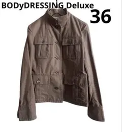 ボディドレッシングデラックス　サファリジャケット　ミリタリー　ブルゾン　アウター