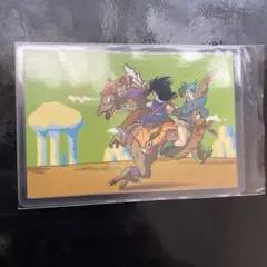 ドラゴンボール カードダス 初期 ラミネートカード 悟空 ブルマ
