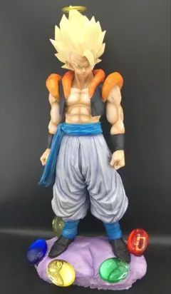 ドラゴンボールフィギュア SMSP　一番くじ　ゴジータ　リペイント　ジオラマ